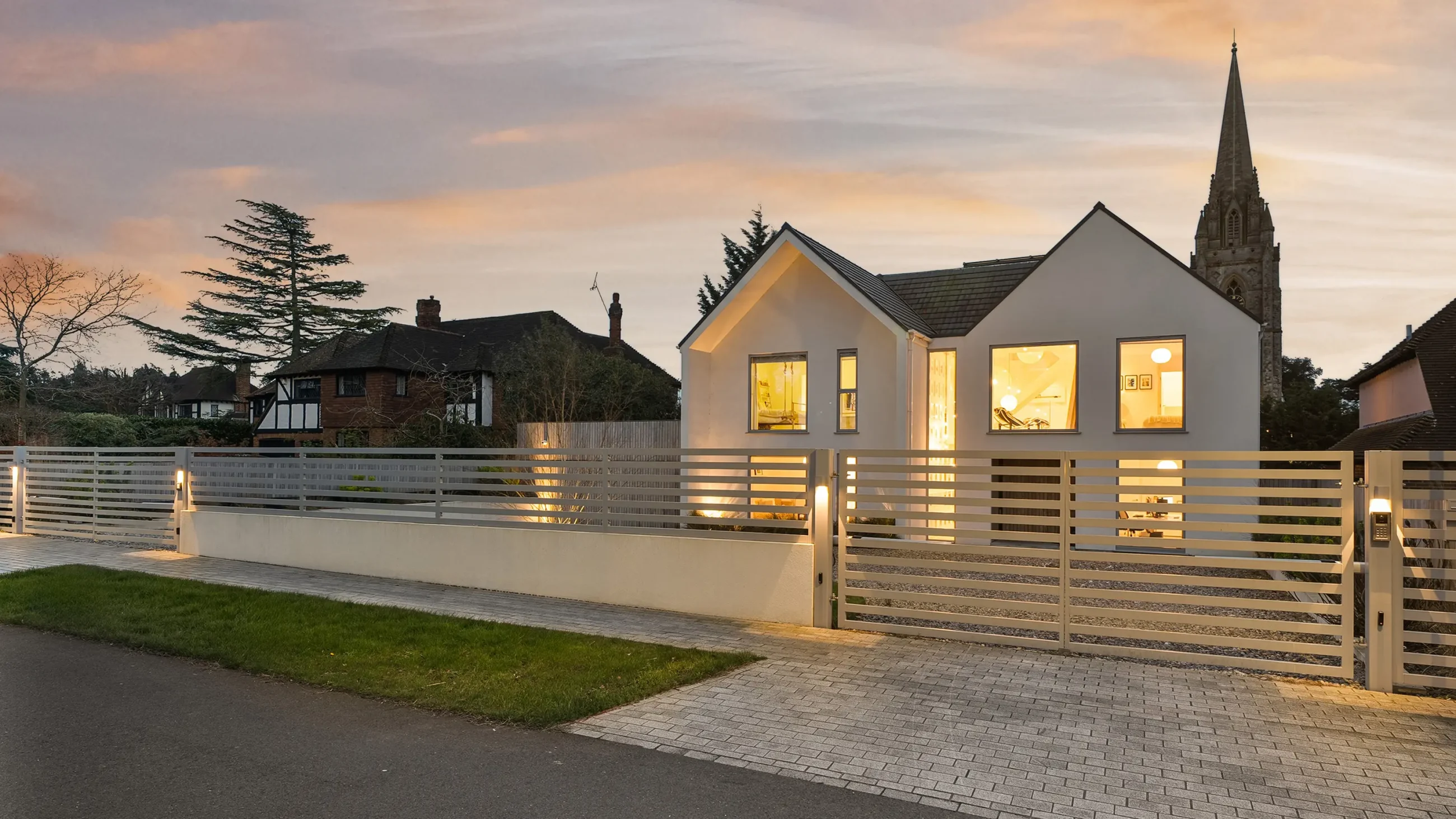 twilight property photography