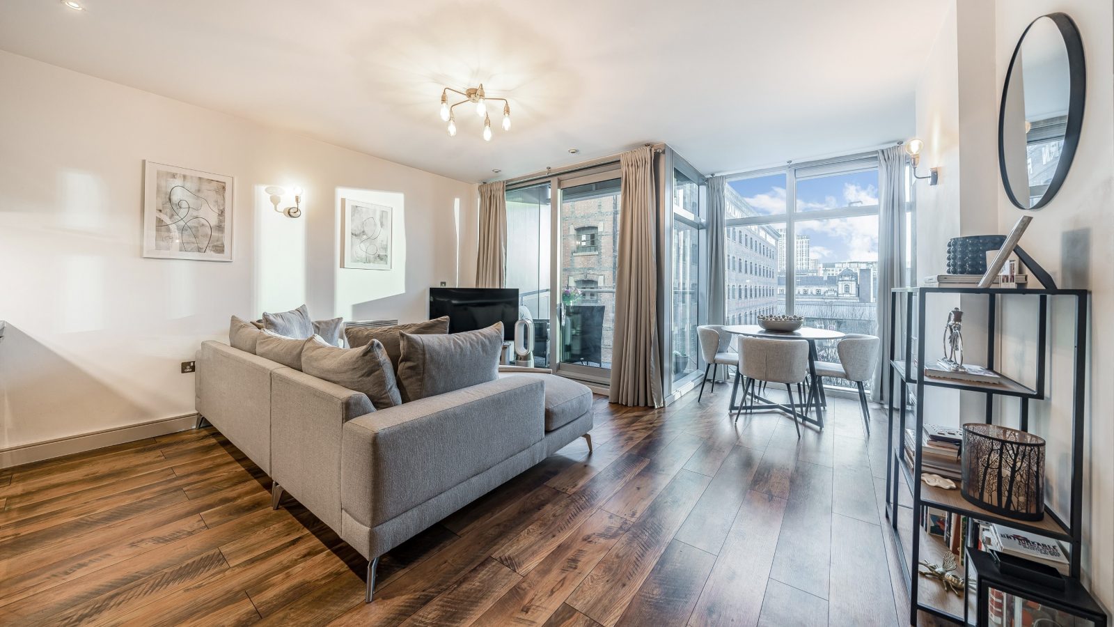 City apartment property photograph