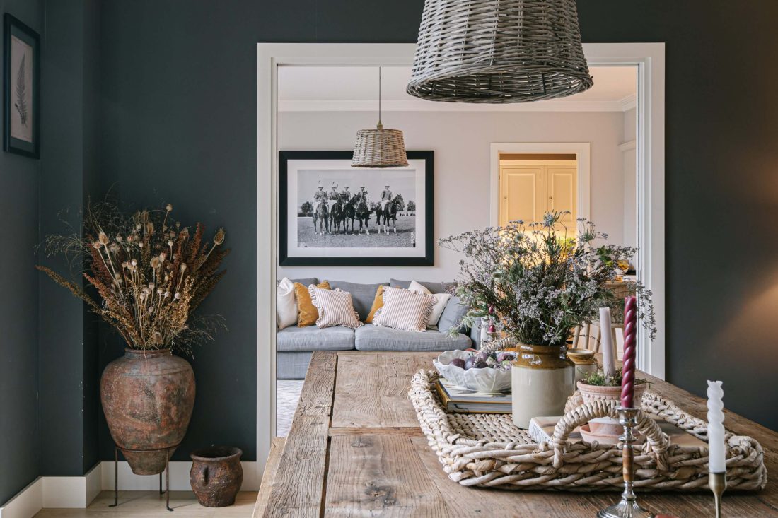 Creative photography of country kitchen interiors