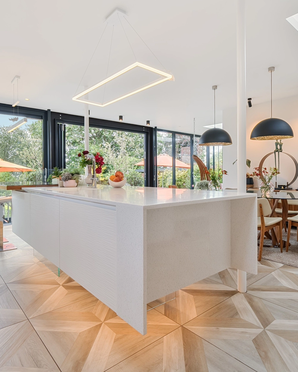 Modern kitchen photograph portrait