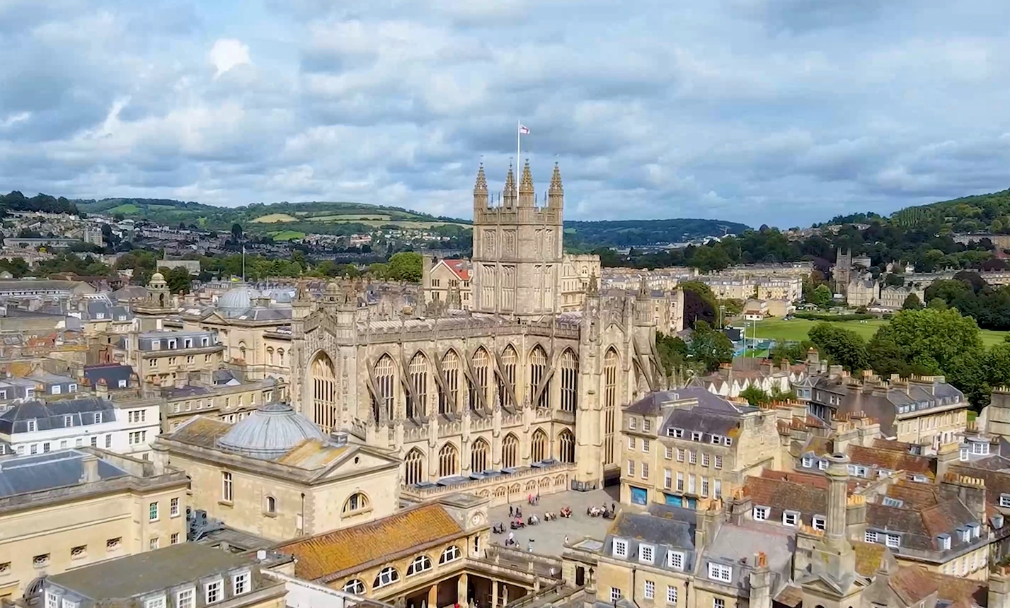 NicheCom Bath drone video