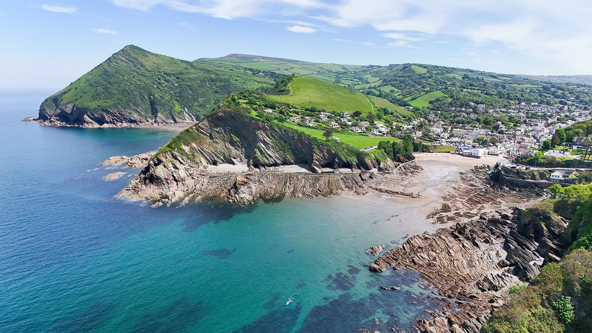 coast drone photography